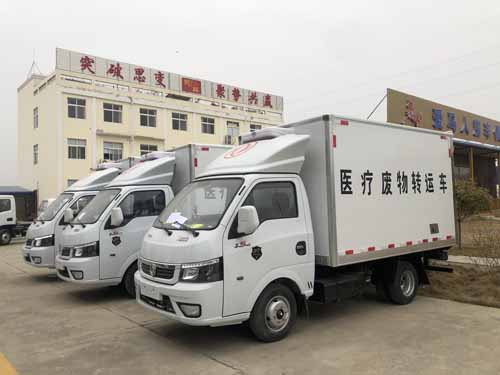 東風(fēng)途逸國六柴油醫(yī)療廢物轉(zhuǎn)運車